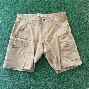 Men’s Fjallraven Abisko Shorts Mens US 37 EU 54 light Tan NWOT